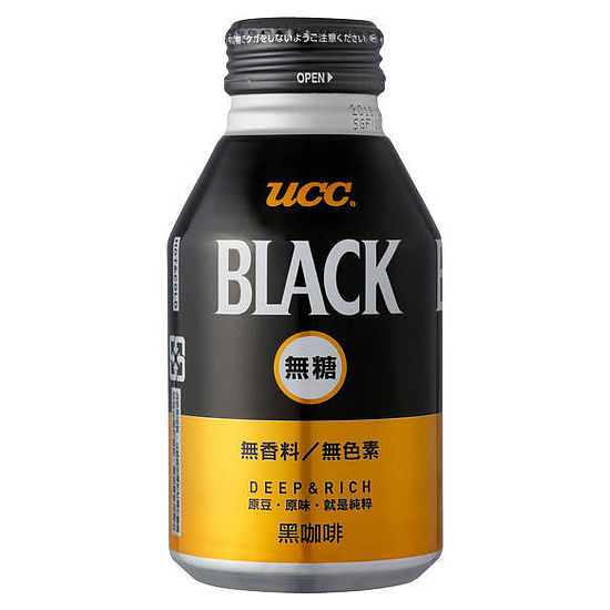 UCC無糖黑咖啡飲料 275g
