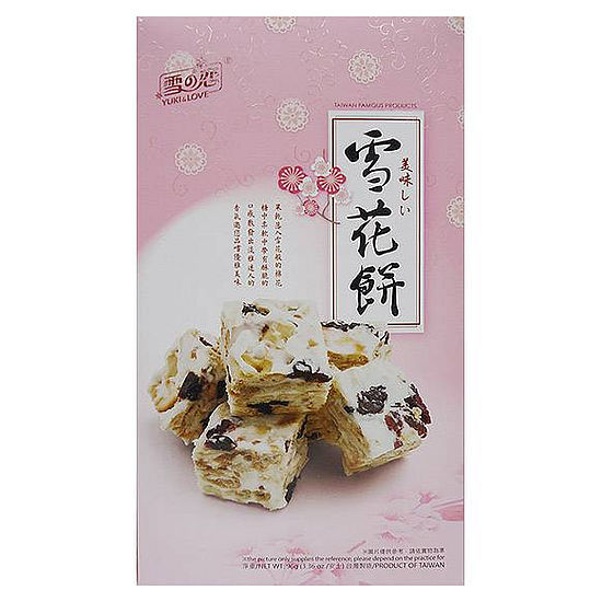 雪之戀雪花餅-蔓越莓 96g