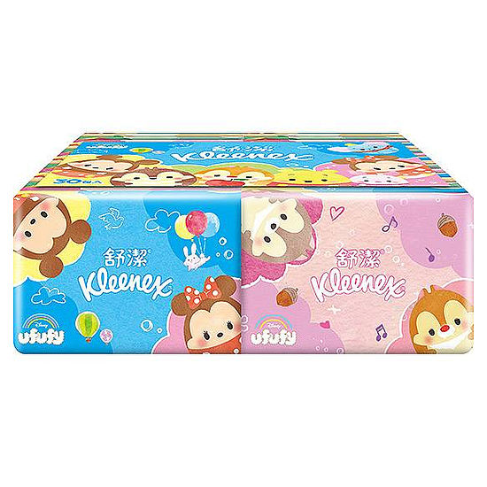 舒潔袖珍包面紙-迪士尼 10抽*30包