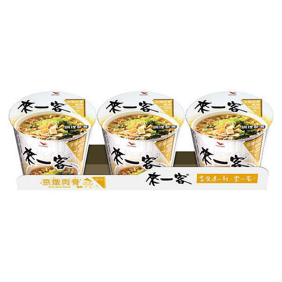 統一來一客杯麵－京燉肉骨風味 71g*3入