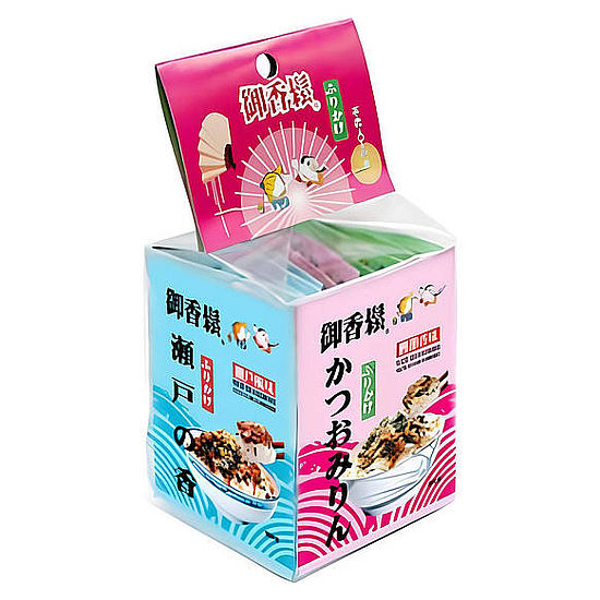 御香鬆迷你包-鰹節香味、海苔香味、瀨戶風味 3g*15入