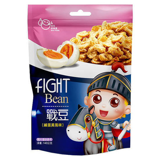 戰豆鹹蛋黃風味蠶豆片 140g