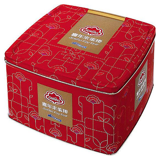 喜年來豪華型蛋捲禮盒-藻油DHA 512g