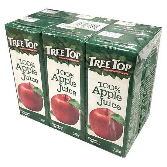 樹頂100%純蘋果汁 200mlx6入