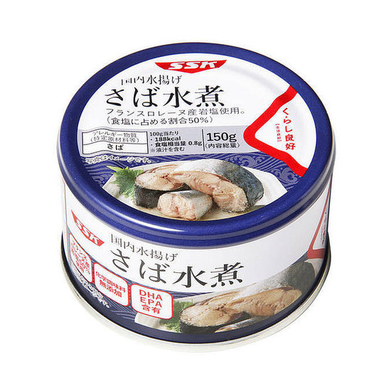 生活良好水煮鯖魚罐(易開罐) 淨重150g固形量100g