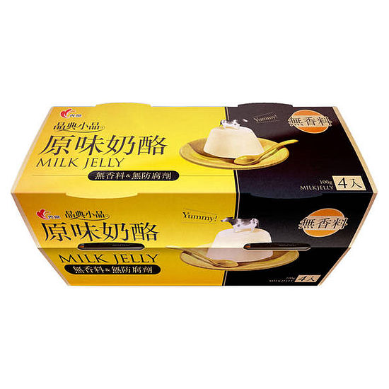 光泉晶典小品-原味奶酪 100g*4入