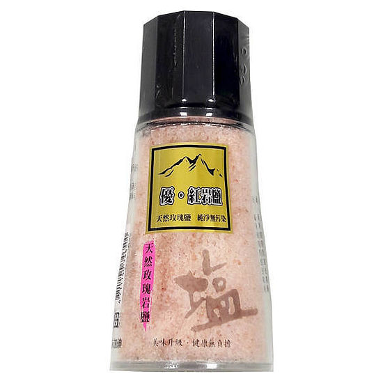 達正優.紅岩鹽(鹽撒罐) 120g