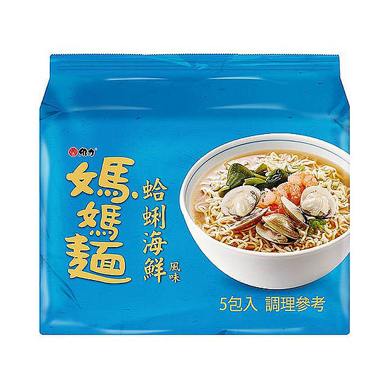 維力媽媽麵-蛤蜊海鮮風味 80g*5入