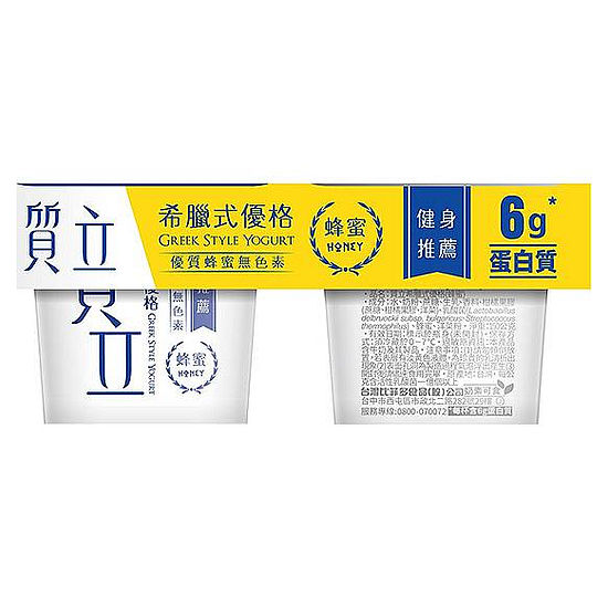 比菲多質立希臘式優格-蜂蜜 150G*2入
