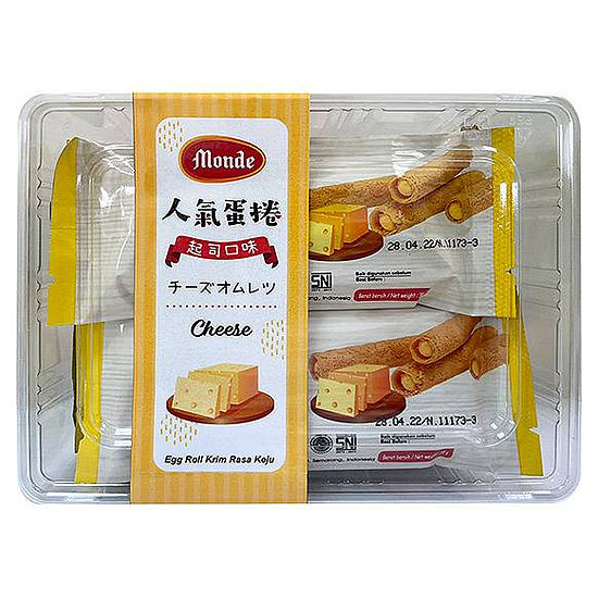 NISSIN人氣蛋捲-起司口味 210g