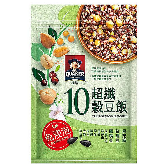 桂格免浸泡10超纖穀豆飯(含種籽類) 1kg