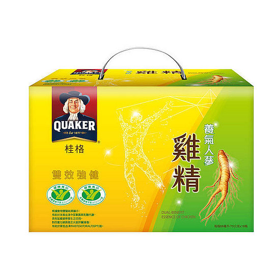 桂格養氣人蔘雞精雙效強健 68mlx18入