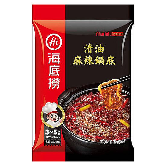 海底撈清油麻辣鍋底 220g
