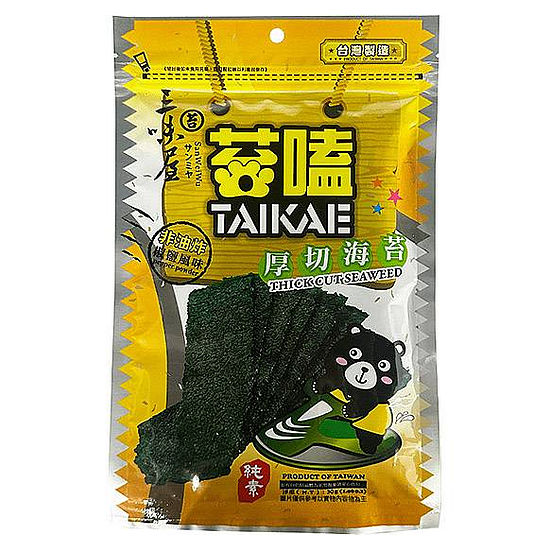 苔嗑厚切海苔椒鹽風味 30g