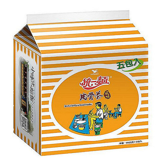 統一麵袋麵-肉骨茶風味 93g*5入