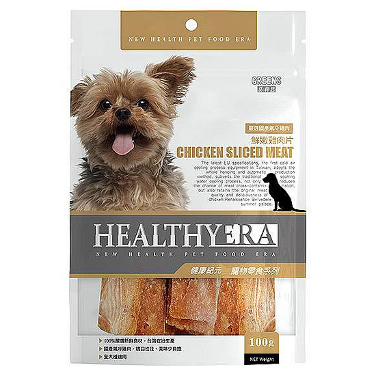 健康紀元寵物零食-鮮嫩雞肉片 100g