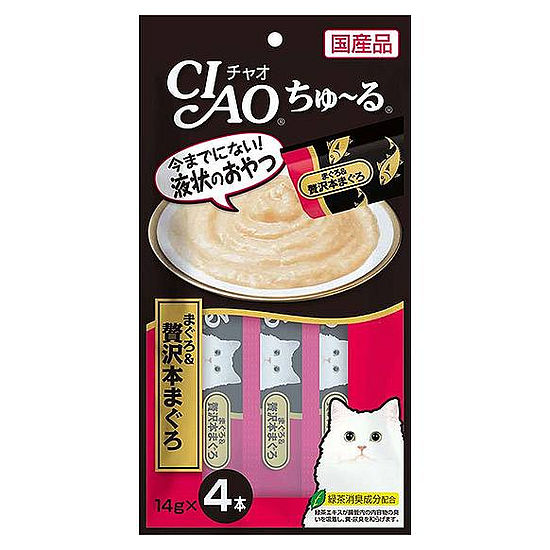 CIAO啾嚕肉泥-奢華鮪魚 14g*4入