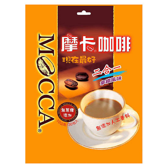 摩卡現在最好2合1拿鐵風味咖啡 10gx30入