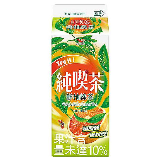 統一純喫茶-鮮柚綠茶 650ml