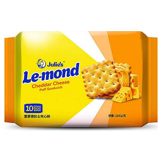 雷蒙德起士夾心餅乾 180g(10包)