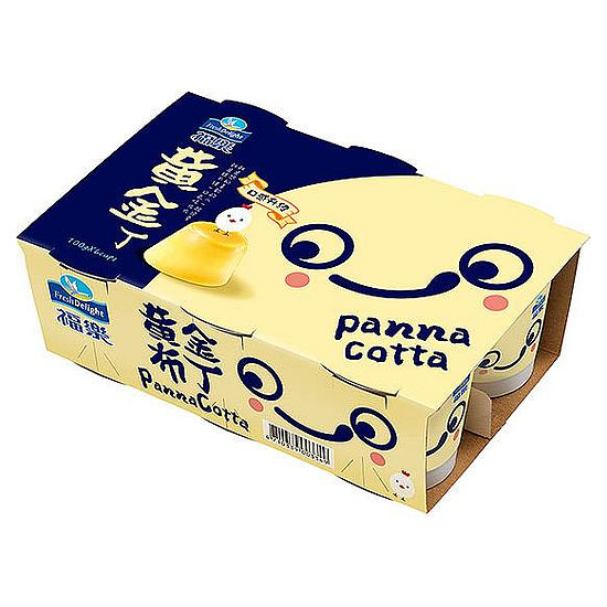 福樂黃金雞蛋布丁 100gx6入