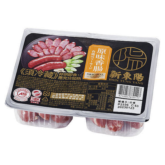 新東陽原味香腸 220g