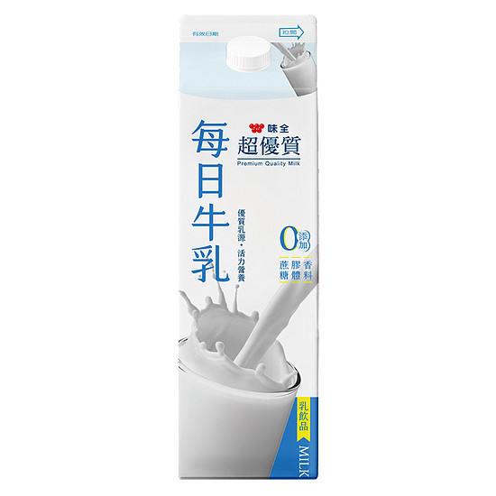 味全超優質牛乳 936ml