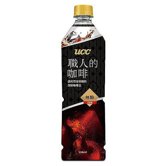 UCC職人冰咖啡(無糖) 910ml
