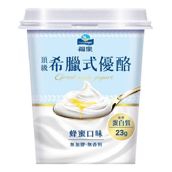 福樂頂級蜂蜜希臘式優酪 500g
