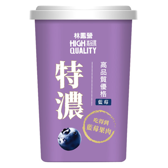 林鳳營特濃重乳優格-藍莓 400g