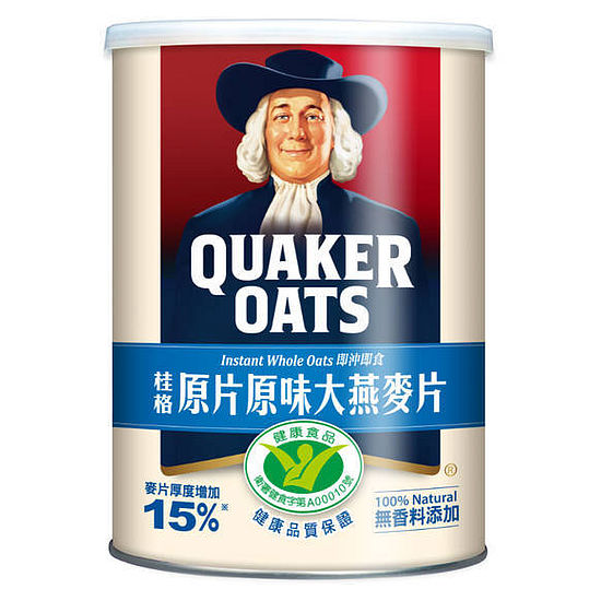 桂格原片原味大燕麥片 淨重800g
