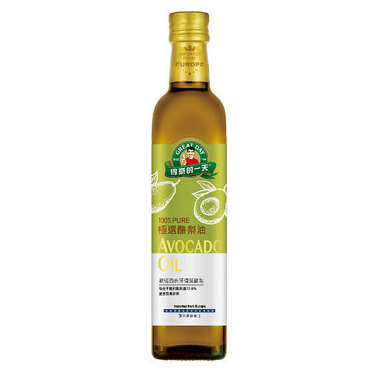 得意的一天極選酪梨油 500ml