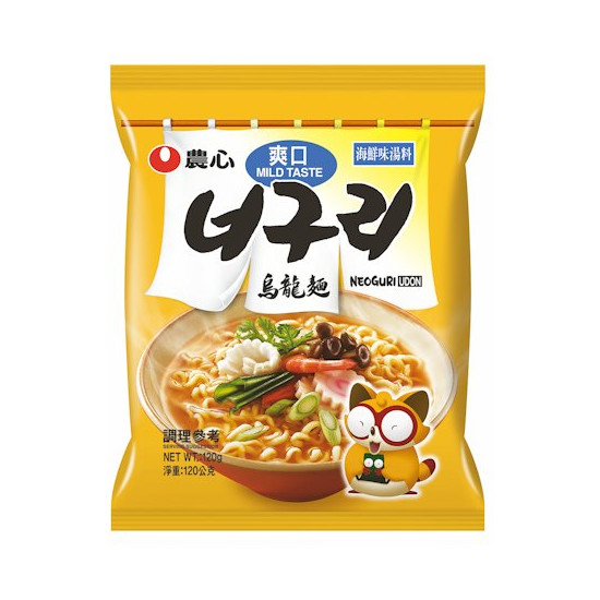 農心爽口烏龍麵包麵-海鮮味湯料 120g