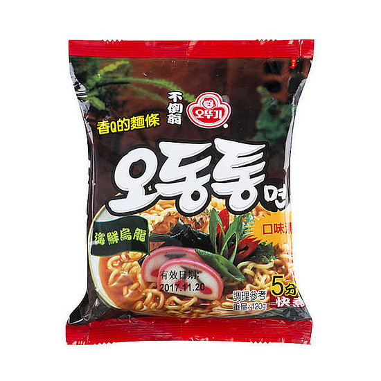 韓國不倒翁(OTTOGI)拉麵包麵-海鮮烏龍 120g