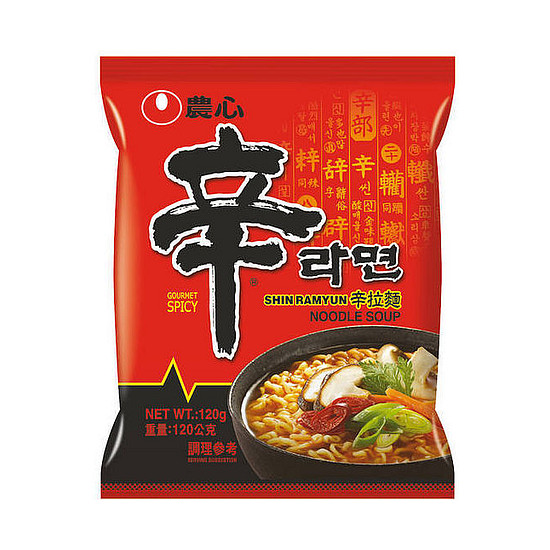 農心辛拉麵(包) 120g