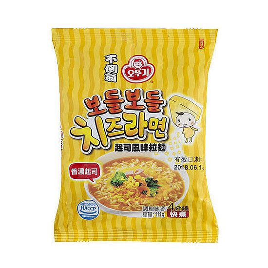 韓國不倒翁(OTTOGI)拉麵包麵-起司 111g