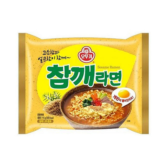 韓國不倒翁(OTTOGI)拉麵包麵－芝麻拉麵 115g