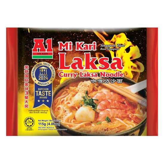 A1咖哩叻沙麵 115g