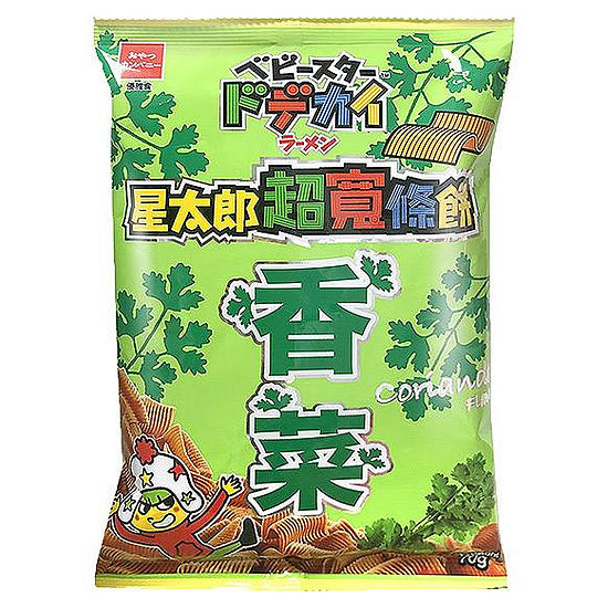 星太郎超寬條餅-香菜口味 70g