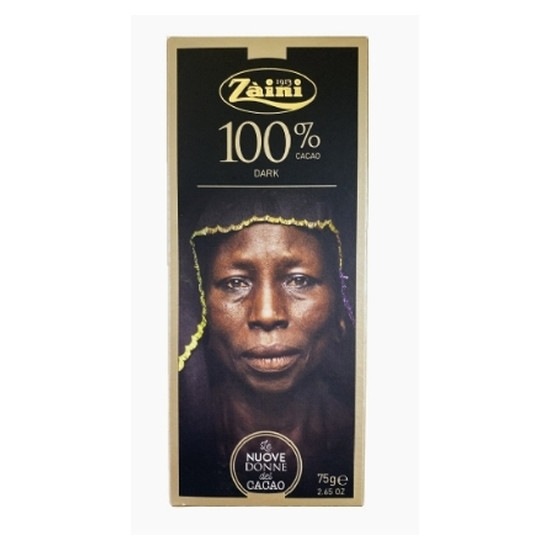 義大利采霓100%極黑巧克力 75g