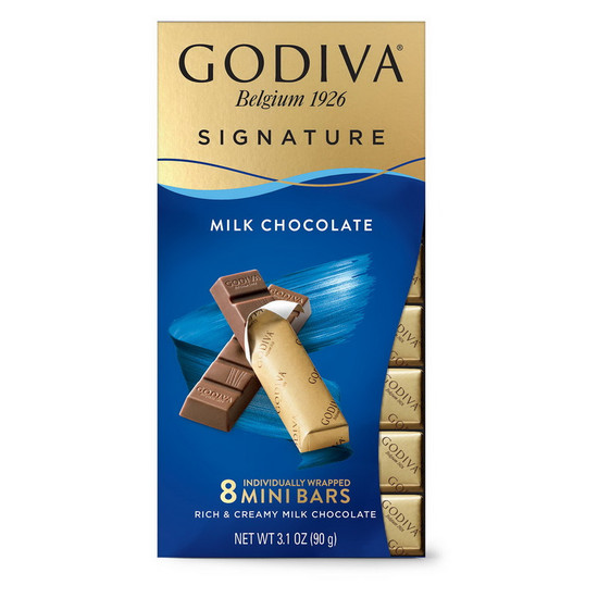 GODIVA醇享系列牛奶巧克力 90g