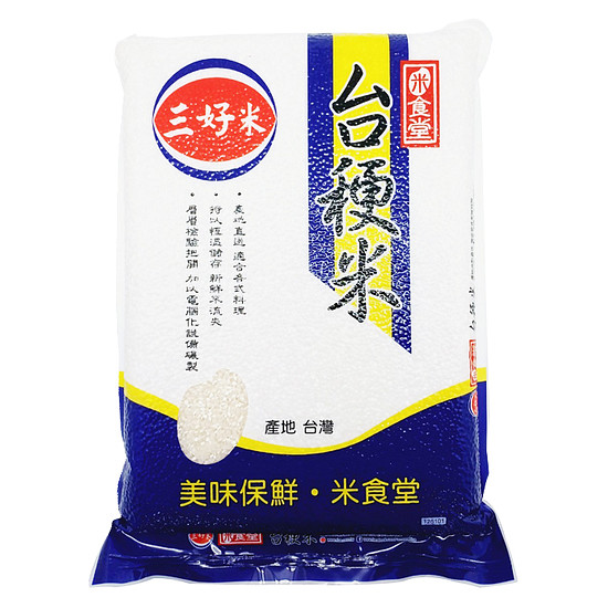 三好米米食堂台禾更米 4kg