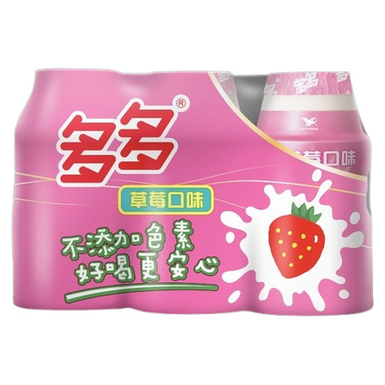 統一多多活菌發酵乳-草莓口味 170mlx6入