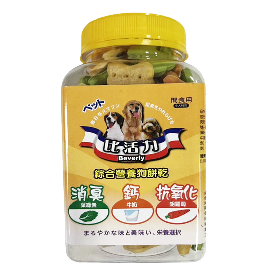 比活力綜合營養狗餅乾 250g