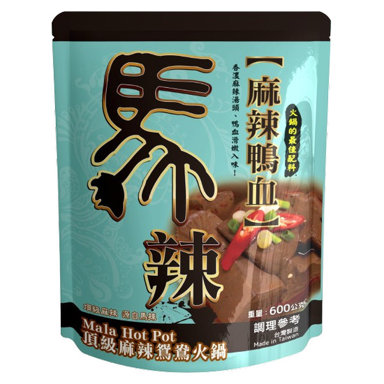 馬辣麻辣鴨血 600g