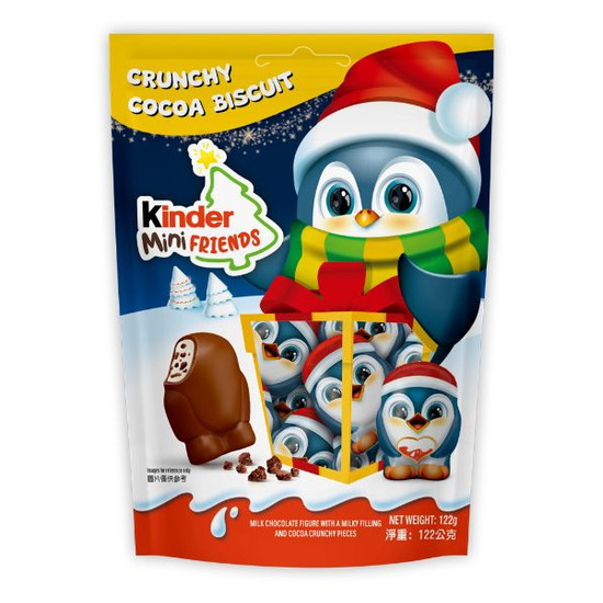 健達含餡造型牛奶巧克力122g - 全聯小時達