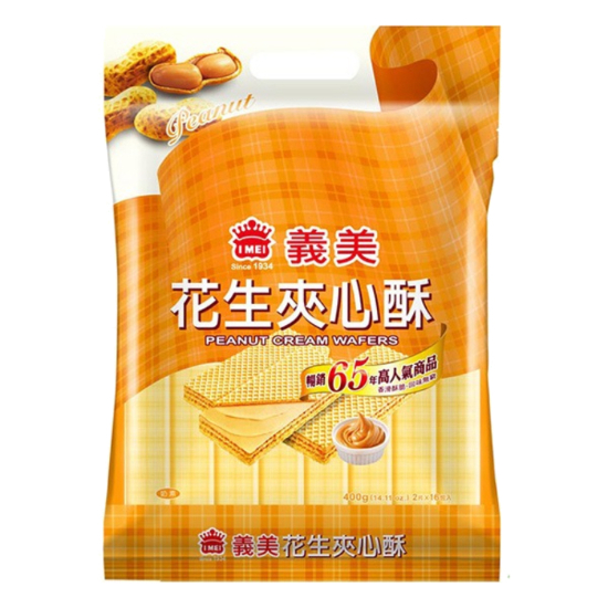 義美花生夾心酥 400g