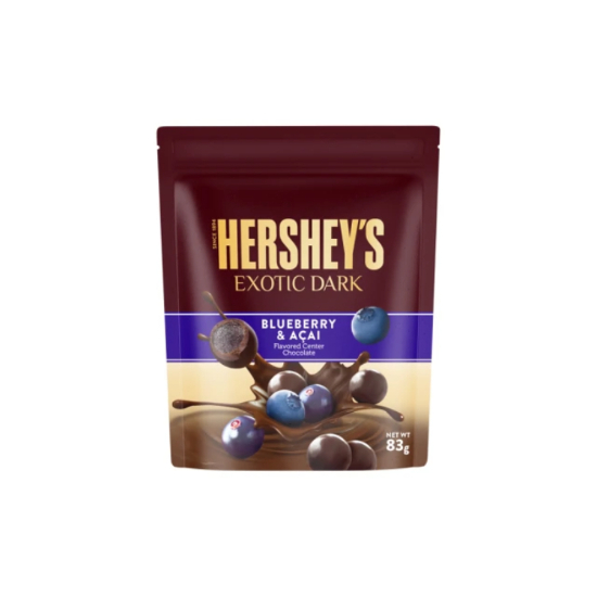 HERSHEY’S好時異境夾餡黑巧克力-巴西莓 83g