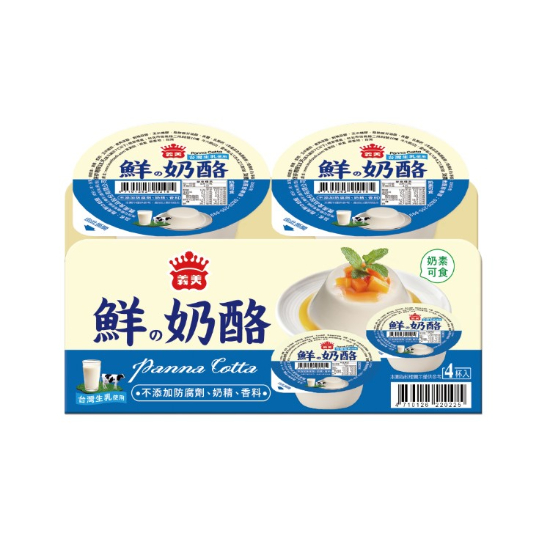 義美鮮の奶酪 106g*4入