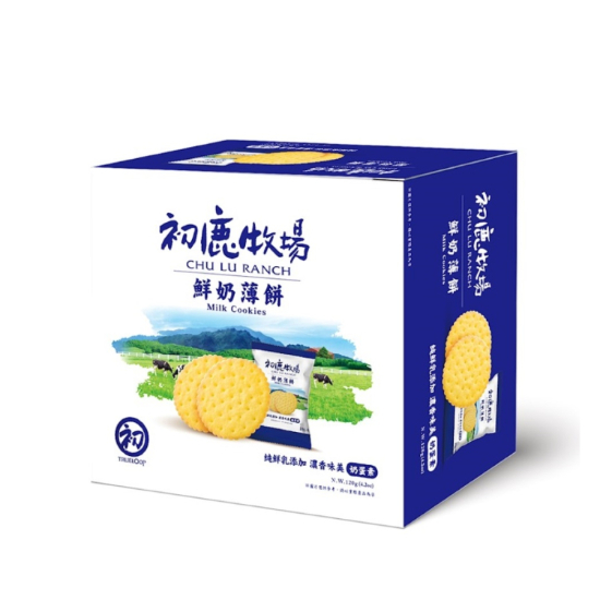 初鹿牧場鮮奶薄餅 120g